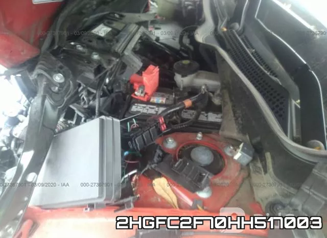 2HGFC2F70HH517003 фото 2