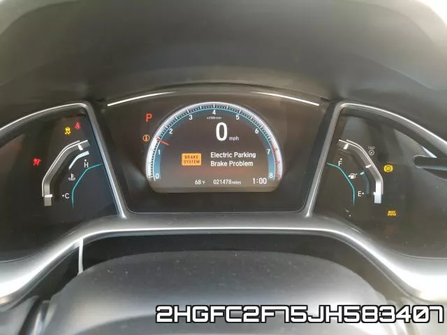2HGFC2F75JH583407 фото 9