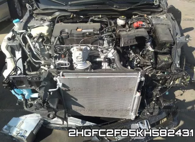 2HGFC2F85KH582431 фото 2