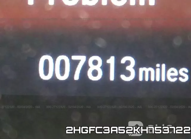 2HGFC3A52KH753722 фото 8