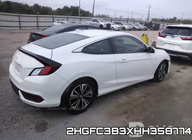 2HGFC3B3XHH358774 фото 5