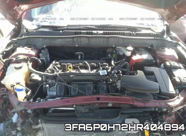 3FA6P0H72HR404894 фото 2