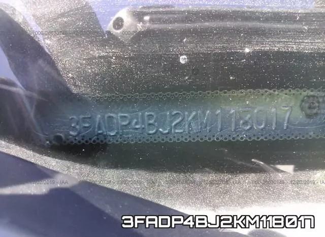 3FADP4BJ2KM118017 фото 10