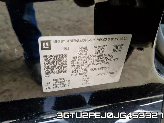 3GTU2PEJ0JG453327 фото 2