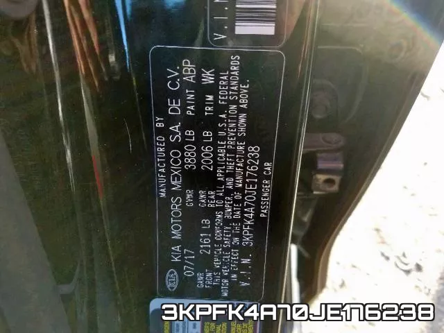 3KPFK4A70JE176238 фото 2