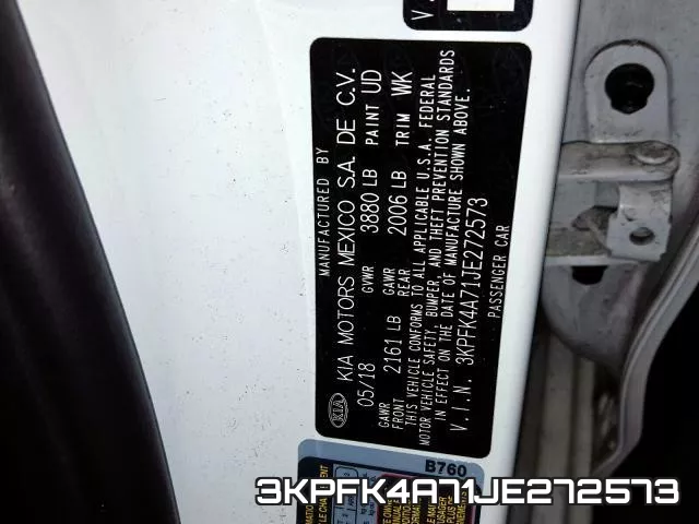 3KPFK4A71JE272573 фото 2