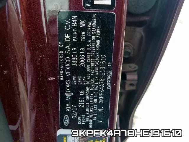 3KPFK4A78HE131610 фото 2