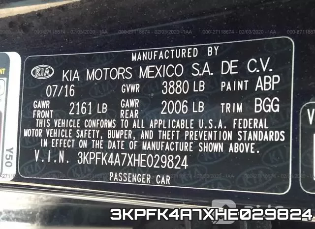 3KPFK4A7XHE029824 фото 10