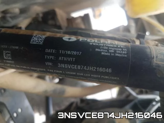 3NSVCE874JH216046 фото 2