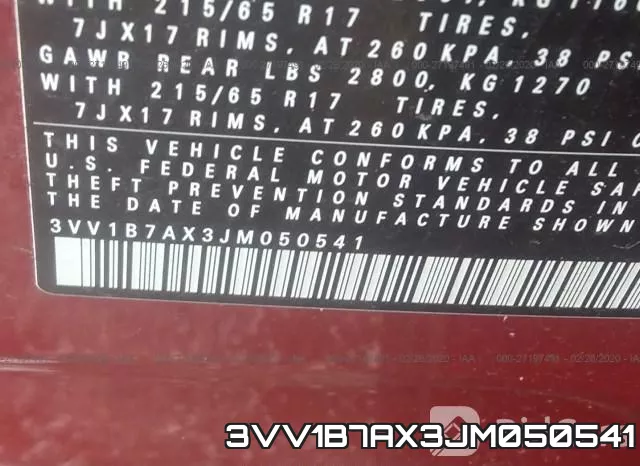 3VV1B7AX3JM050541 фото 10