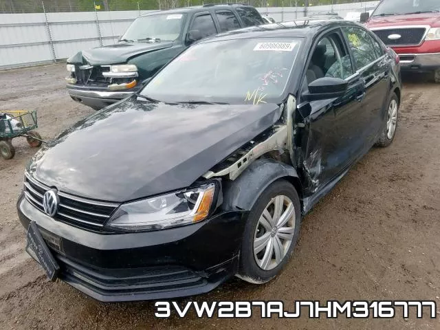 3VW2B7AJ7HM316777 фото 3