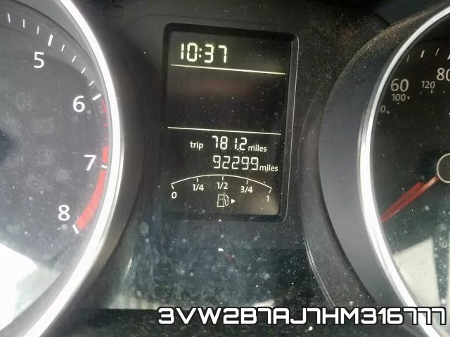 3VW2B7AJ7HM316777 фото 9