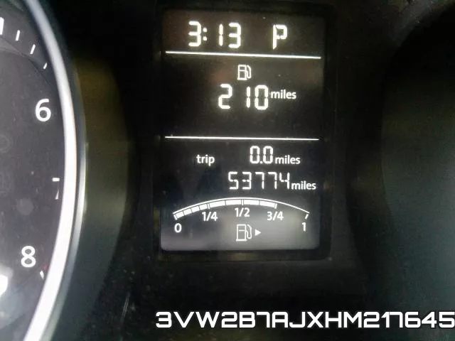 3VW2B7AJXHM217645 фото 9