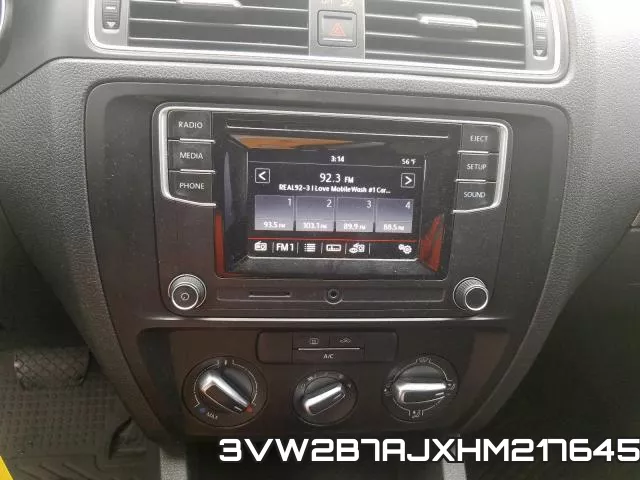 3VW2B7AJXHM217645 фото 10
