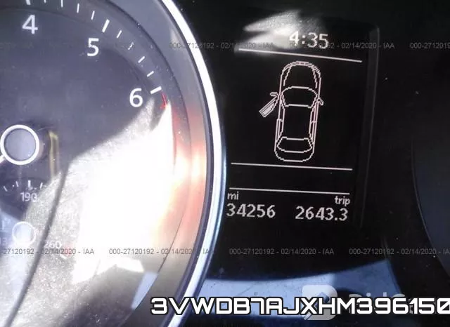 3VWDB7AJXHM396150 фото 8