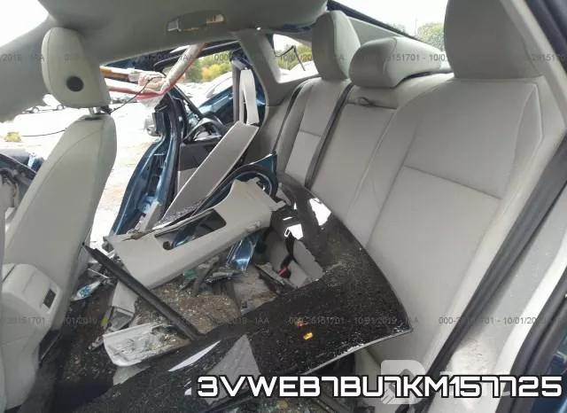 3VWEB7BU7KM157725 фото 9