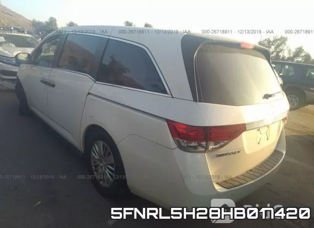 5FNRL5H28HB017420 фото 4