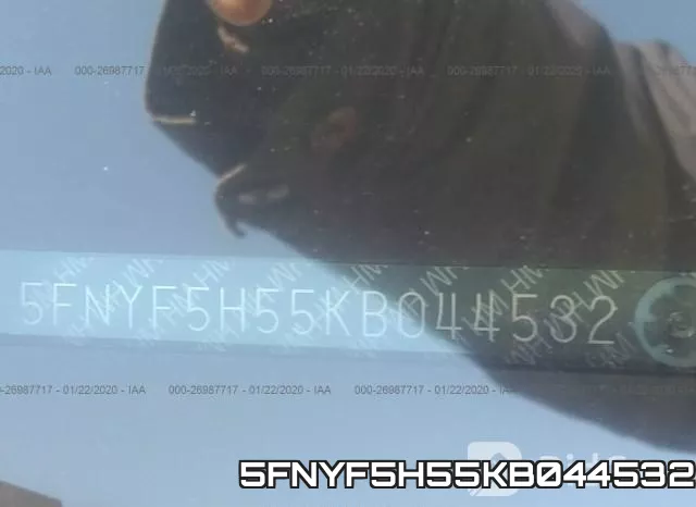 5FNYF5H55KB044532 фото 10