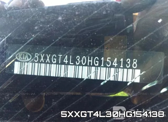 5XXGT4L30HG154138 фото 10