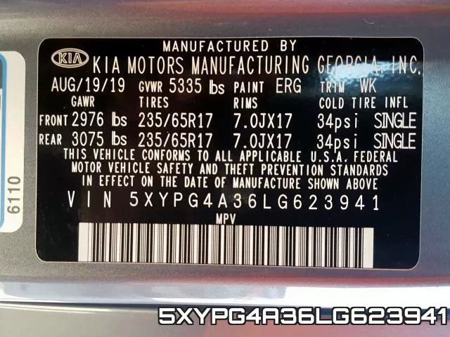 5XYPG4A36LG623941 фото 2