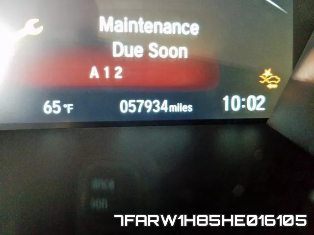 7FARW1H85HE016105 фото 9