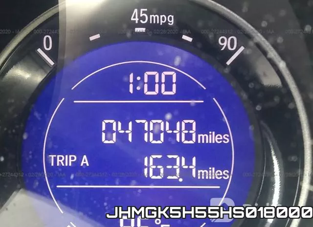JHMGK5H55HS018000 фото 8