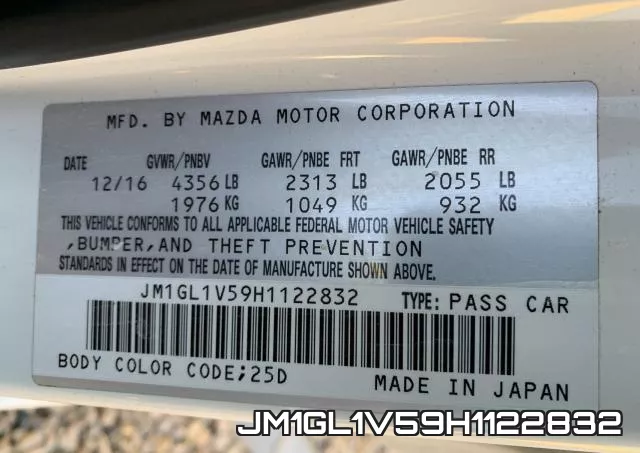 JM1GL1V59H1122832 фото 2