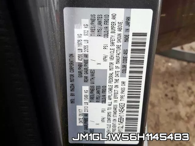 JM1GL1W56H1145483 фото 2