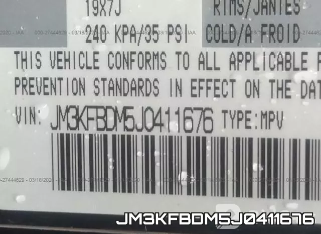 JM3KFBDM5J0411676 фото 10
