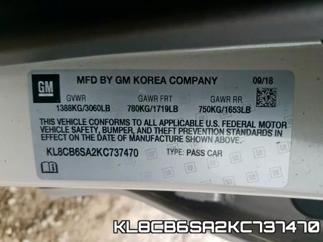 KL8CB6SA2KC737470 фото 2