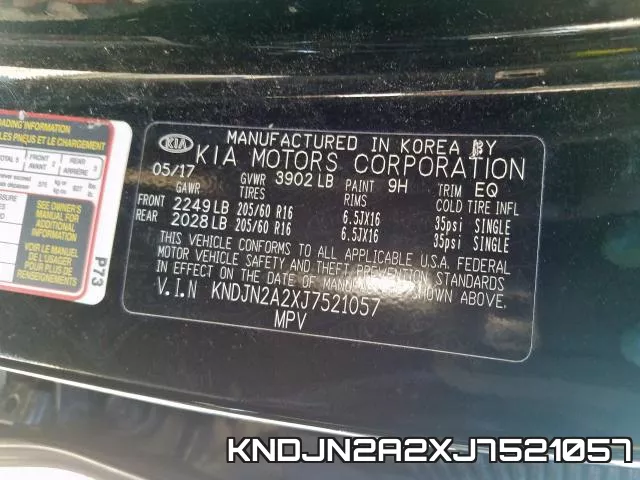 KNDJN2A2XJ7521057 фото 2