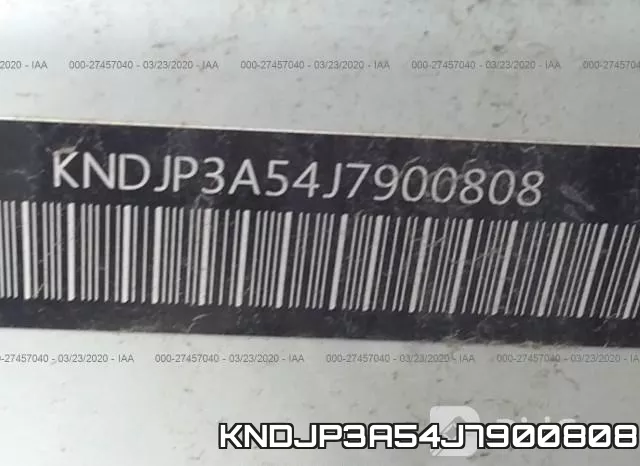 KNDJP3A54J7900808 фото 10