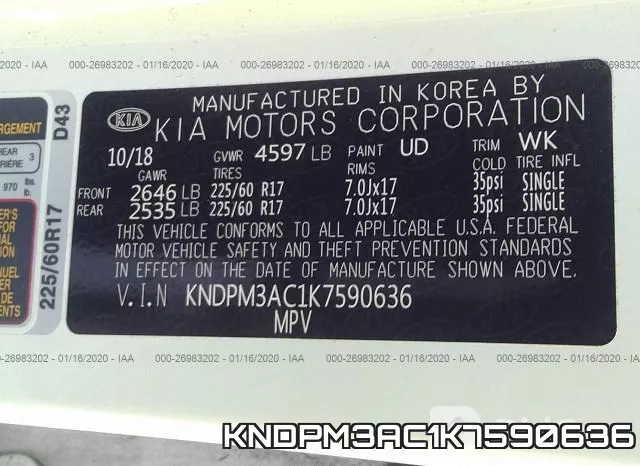 KNDPM3AC1K7590636 фото 10