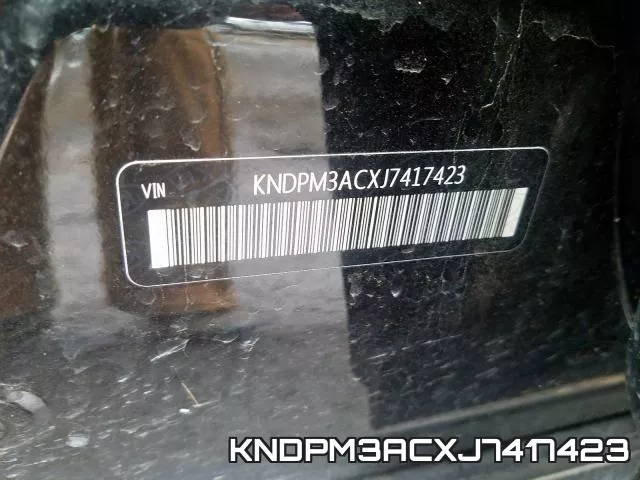 KNDPM3ACXJ7417423 фото 2