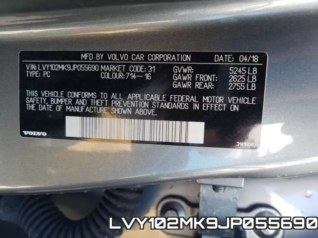 LVY102MK9JP055690 фото 2