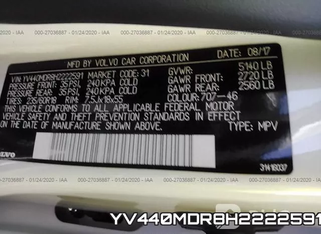 YV440MDR8H2222591 фото 10
