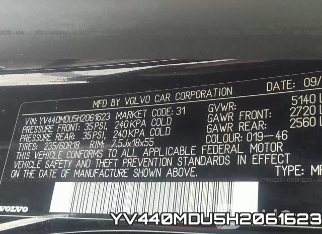 YV440MDU5H2061623 фото 10