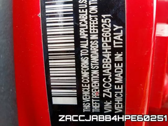 ZACCJABB4HPE60251 фото 2