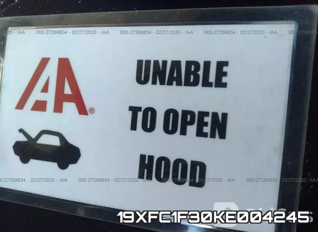 19XFC1F30KE004245 фото 2