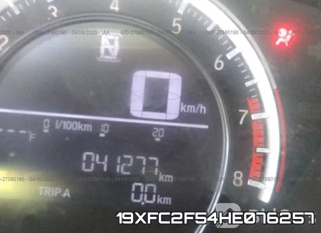 19XFC2F54HE076257 фото 8
