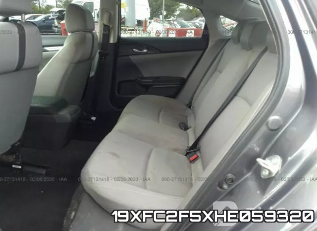 19XFC2F5XHE059320 фото 9