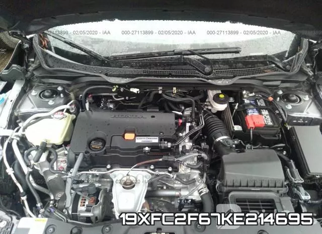 19XFC2F67KE214695 фото 2