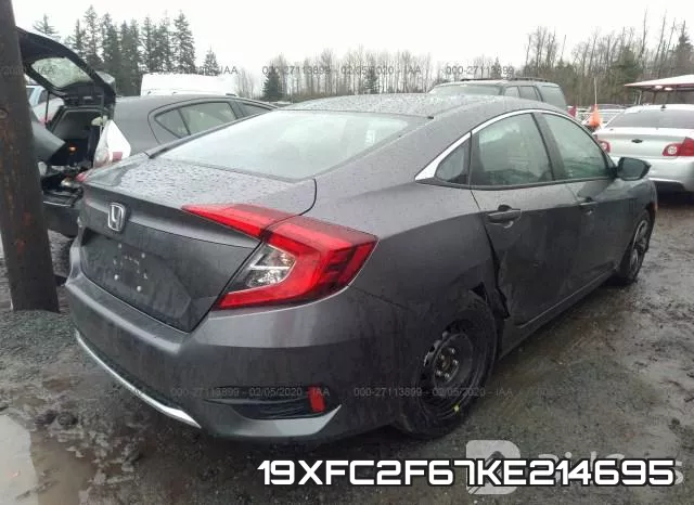 19XFC2F67KE214695 фото 5
