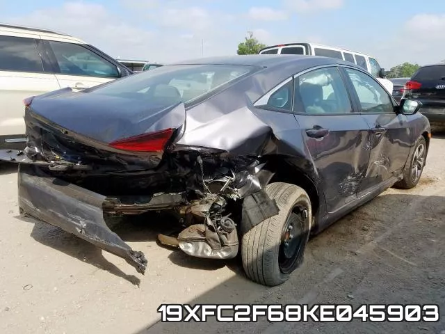 19XFC2F68KE045903 фото 5