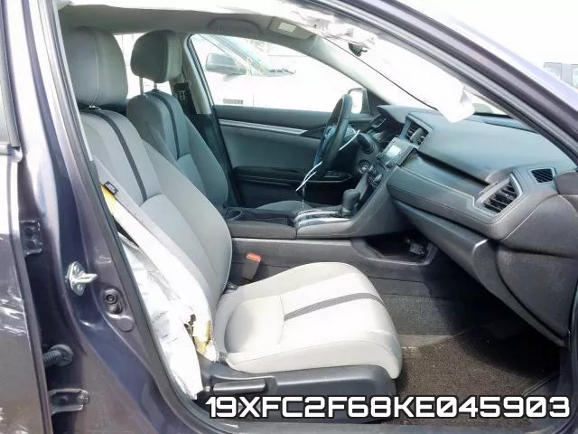 19XFC2F68KE045903 фото 6