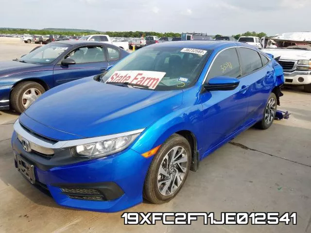 19XFC2F71JE012541 фото 3