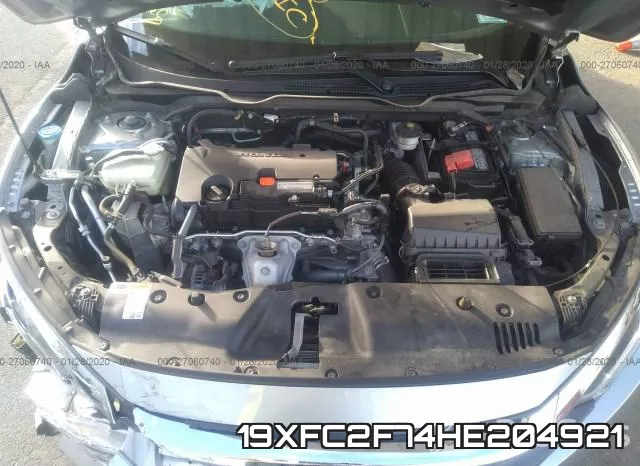 19XFC2F74HE204921 фото 2