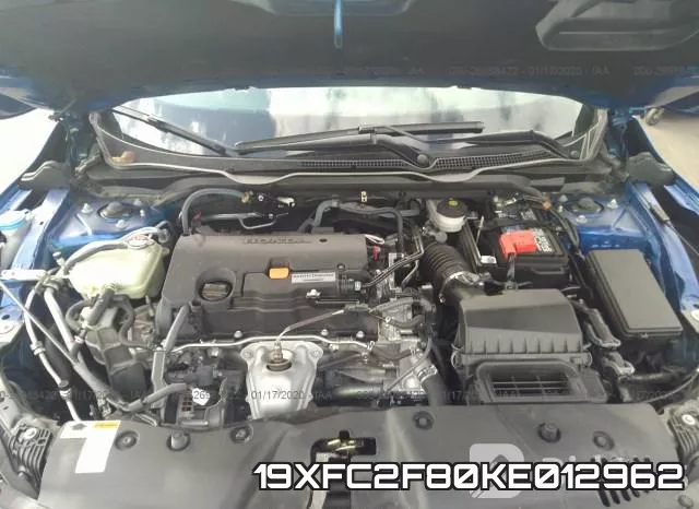 19XFC2F80KE012962 фото 2