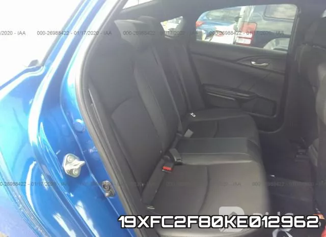 19XFC2F80KE012962 фото 9