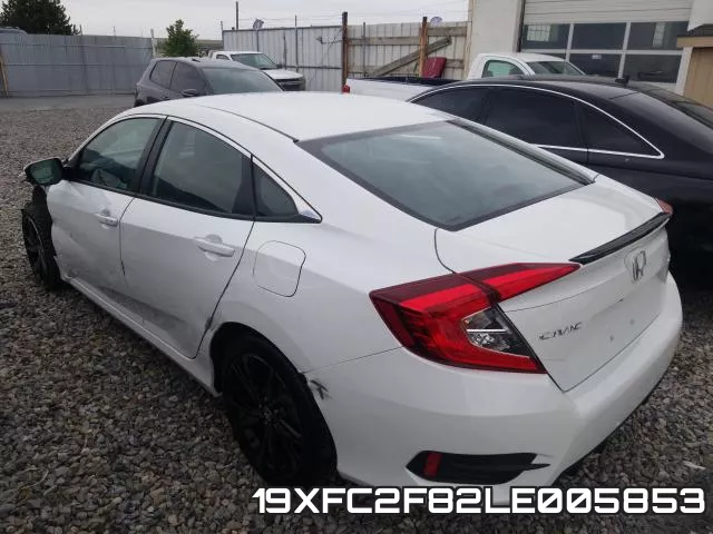 19XFC2F82LE005853 фото 4